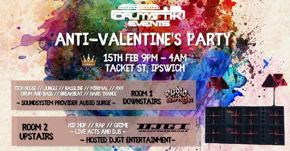 [15.02.20] DrumAttik Anti-Valentines Ipswich
